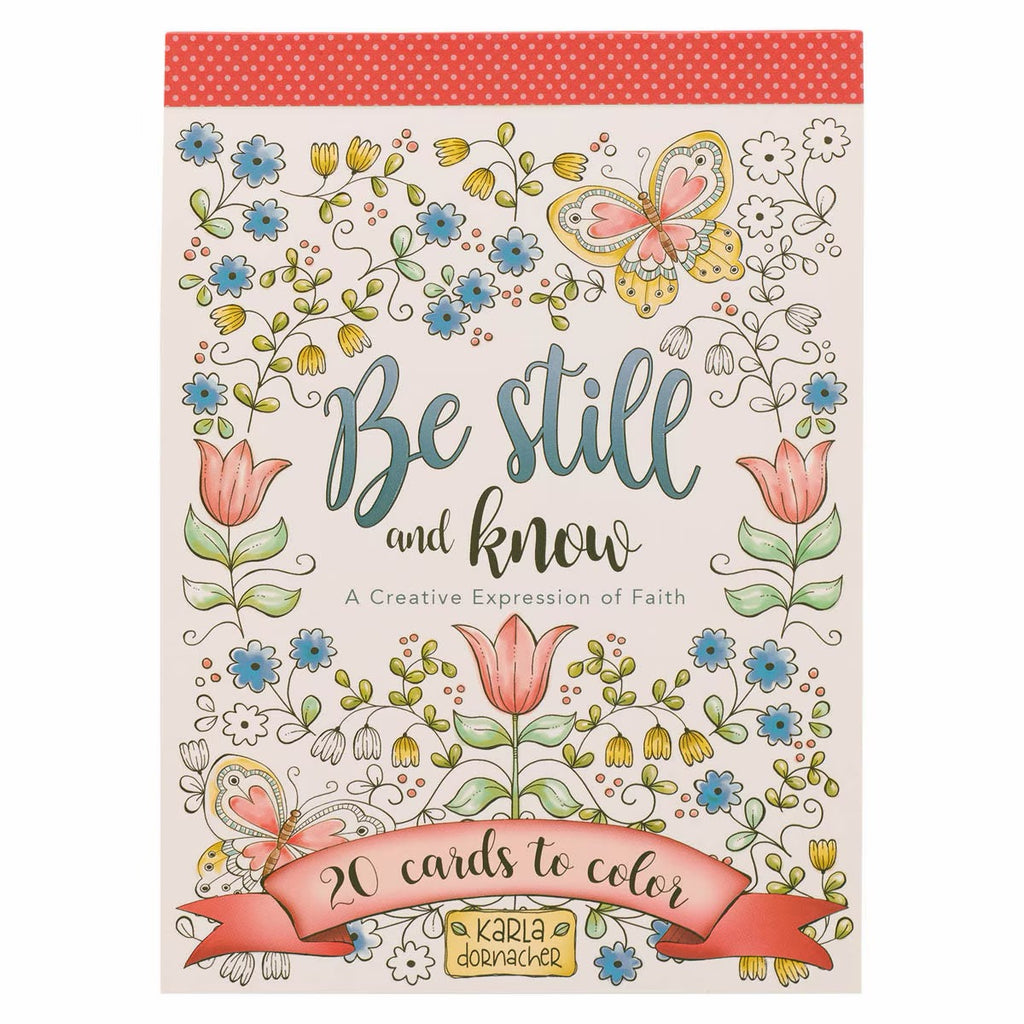 Coloring Cards - Be Still and Know