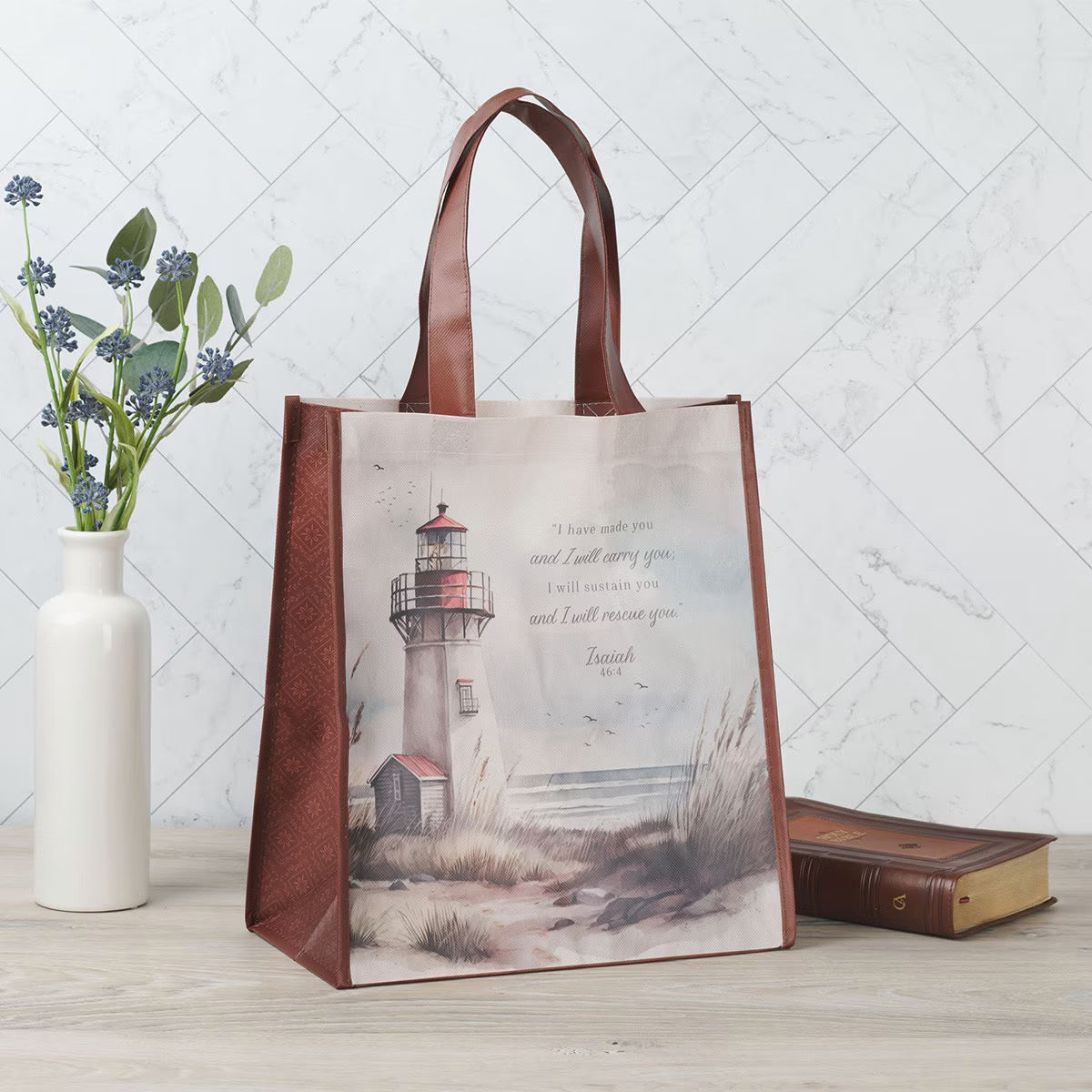 Reusable Shopping Bag - Lighthouse