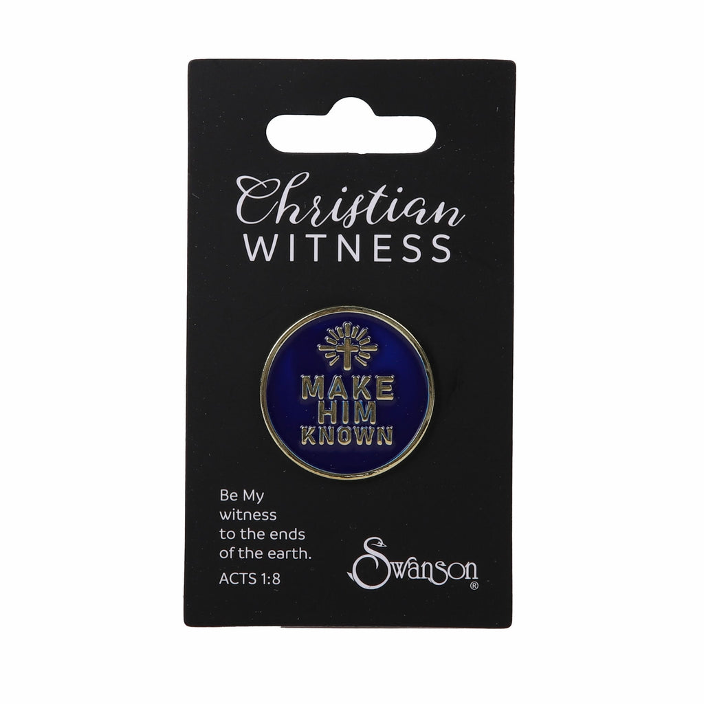 Lapel Pin - Make Him Known
