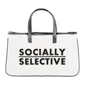 Large Canvas Tote - Socially Selective