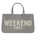 Canvas Tote - Weekend Vibes