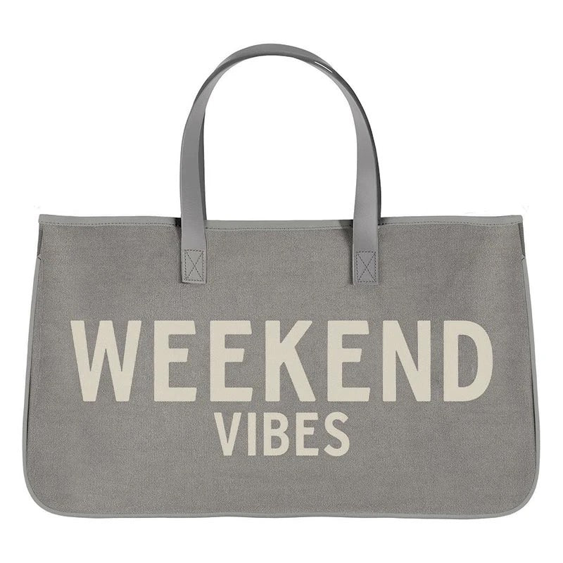 Canvas Tote - Weekend Vibes