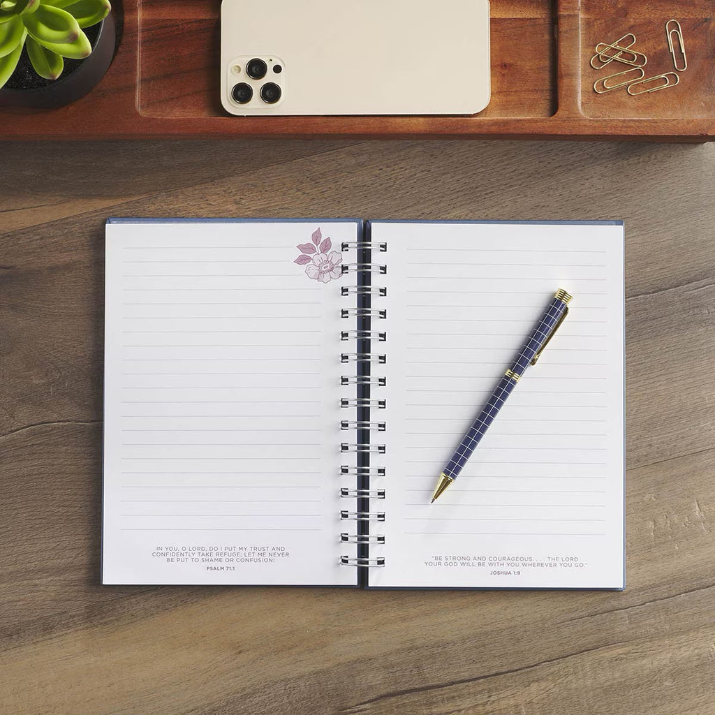 Notebook - Purple Trust in the Lord