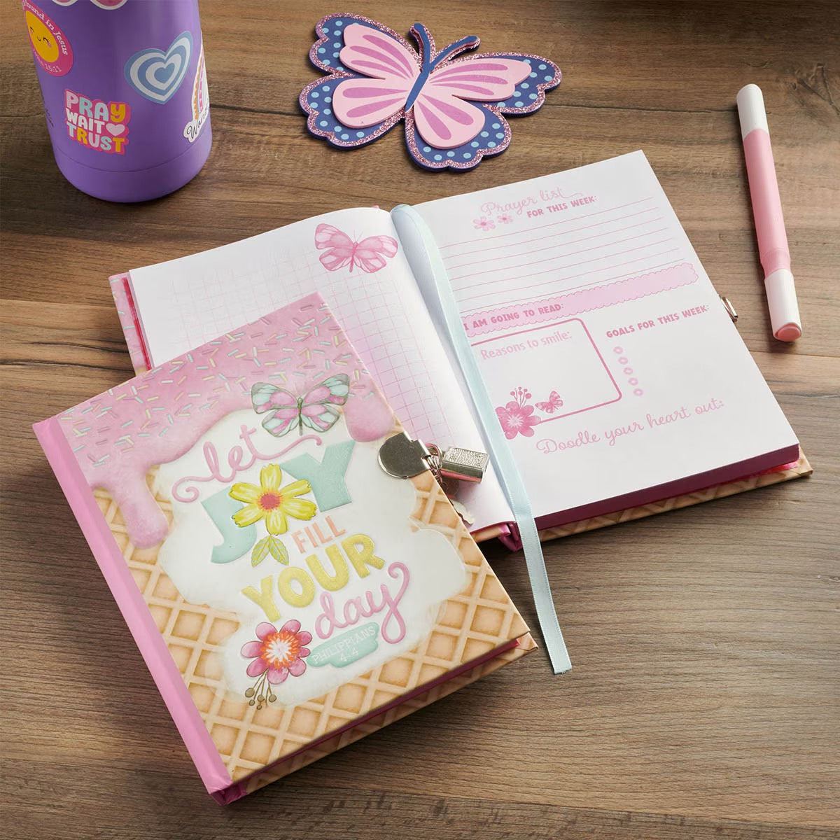 Let Joy Fill Your Day Secret Diary