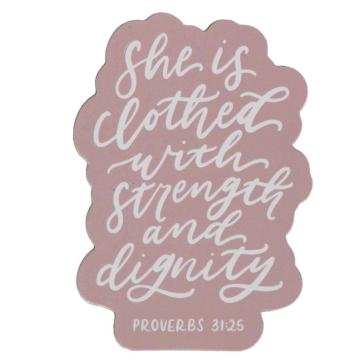 Magnet - Strength & Dignity Pink