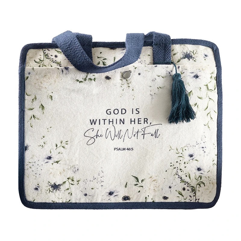 Bible Cover - God is Within Her